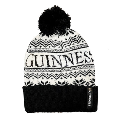 Guinness Festive Hat in Cream & Black