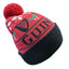 Guinness Festive Holly Knit Hat in Red & Black