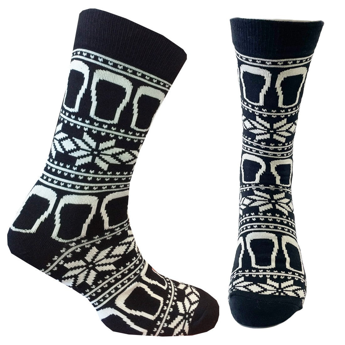 Guinness "Gift of Guinness" Pint Socks in Black & Cream