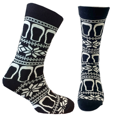 Guinness "Gift of Guinness" Pint Socks in Black & Cream