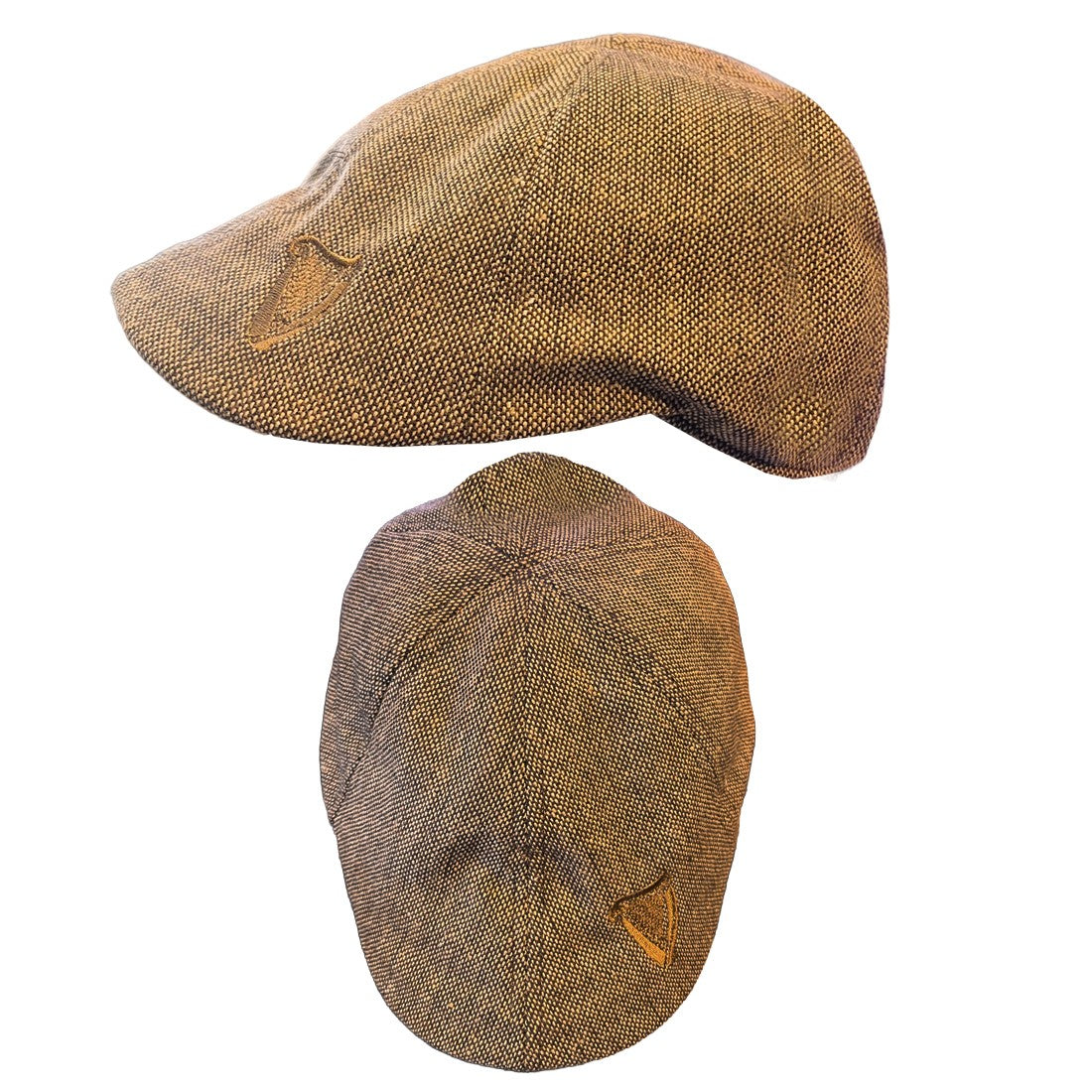 Guinness Green Harp Structured Flat Cap