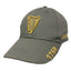 Guinness Harp Baseball Cap in Charcoal & Gold