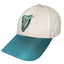 Guinness Harp Baseball Cap in Cream & Spring Green