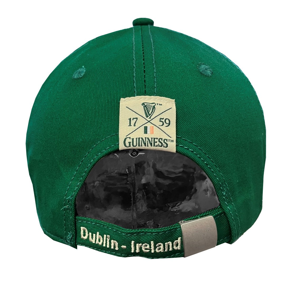 Guinness Harp Baseball Cap in Spring Green & Cream