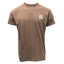 Guinness Harp Patch T-shirt in Brown