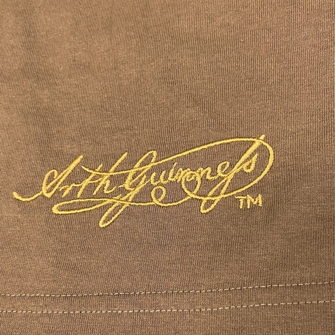 Guinness Harp Patch T-shirt in Brown