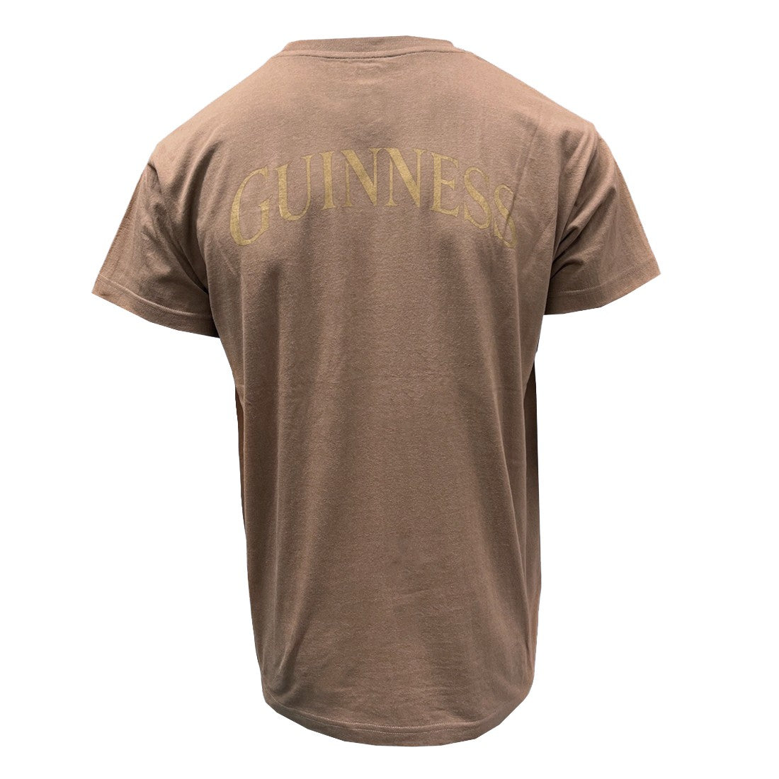 Guinness Harp Patch T-shirt in Brown