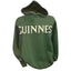 Guinness Harp Sleeve Knit Hoody in Sage Green & Cream
