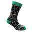 Guinness Harp Socks in Black & Green