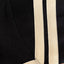 Guinness Harp Stripe Long Sleeve Rugby Shirt - Black & Cream