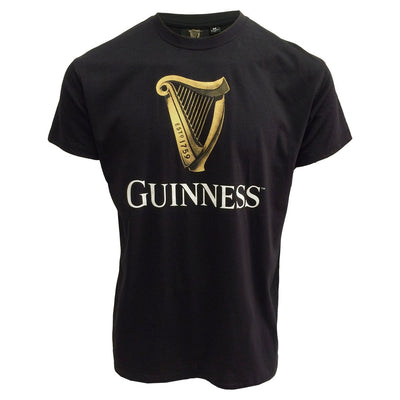 Guinness Harp T-Shirt in Black