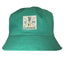 Guinness Harp & Toucan Sun Hat in Spring Green & Cream