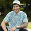 Guinness Harp & Toucan Sun Hat in Spring Green & Cream