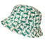 Guinness Harp & Toucan Sun Hat in Spring Green & Cream