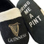 Guinness "If you can read this" Harp Slippers