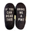 Guinness "If you can read this" Harp Slippers