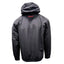 Guinness Jacket with Detachable Hood in Black