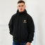 Guinness Jacket with Detachable Hood in Black