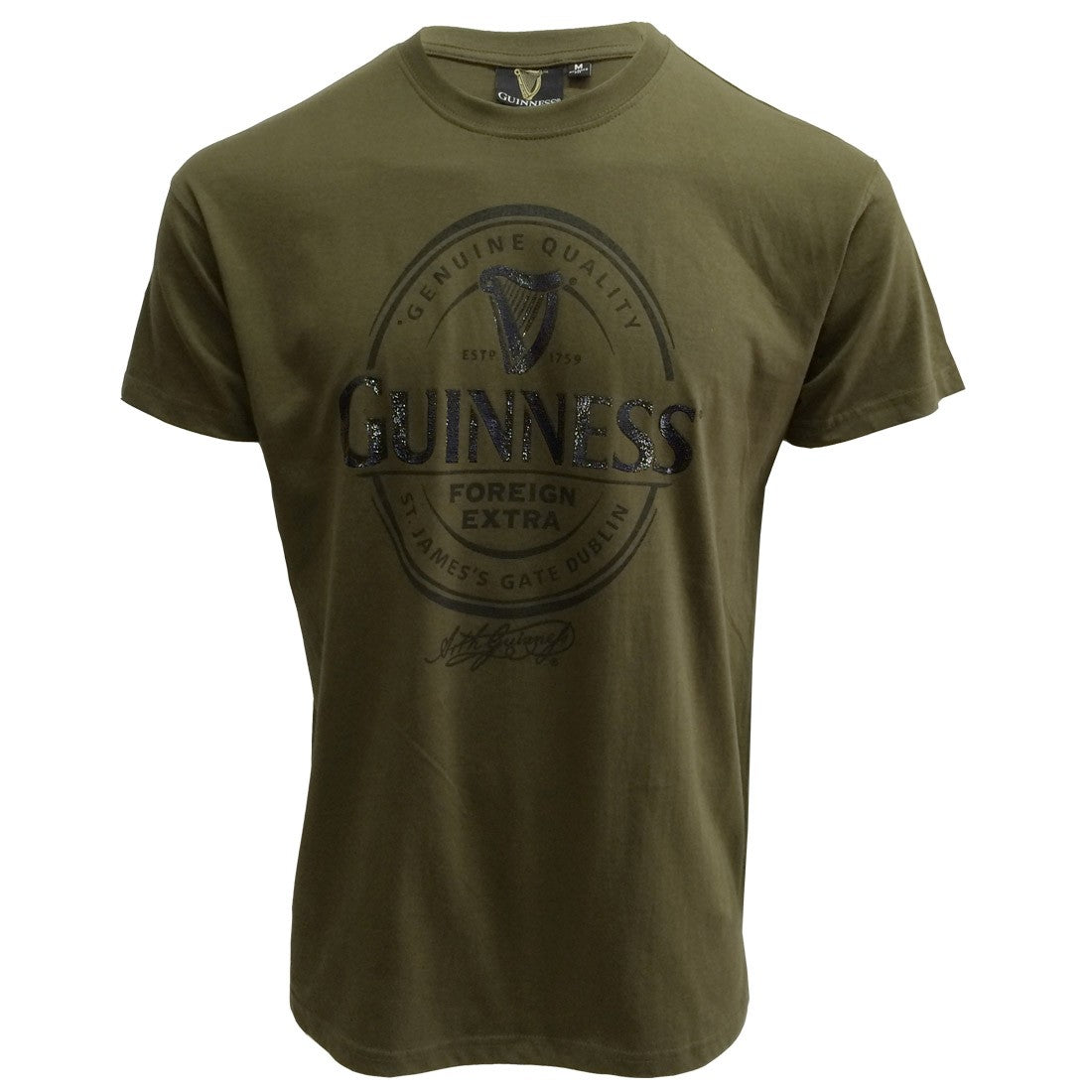 Guinness Khaki Green Foreign Extra T-Shirt