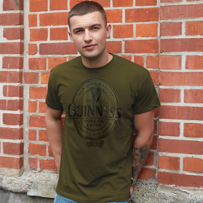 Guinness Khaki Green Foreign Extra T-Shirt