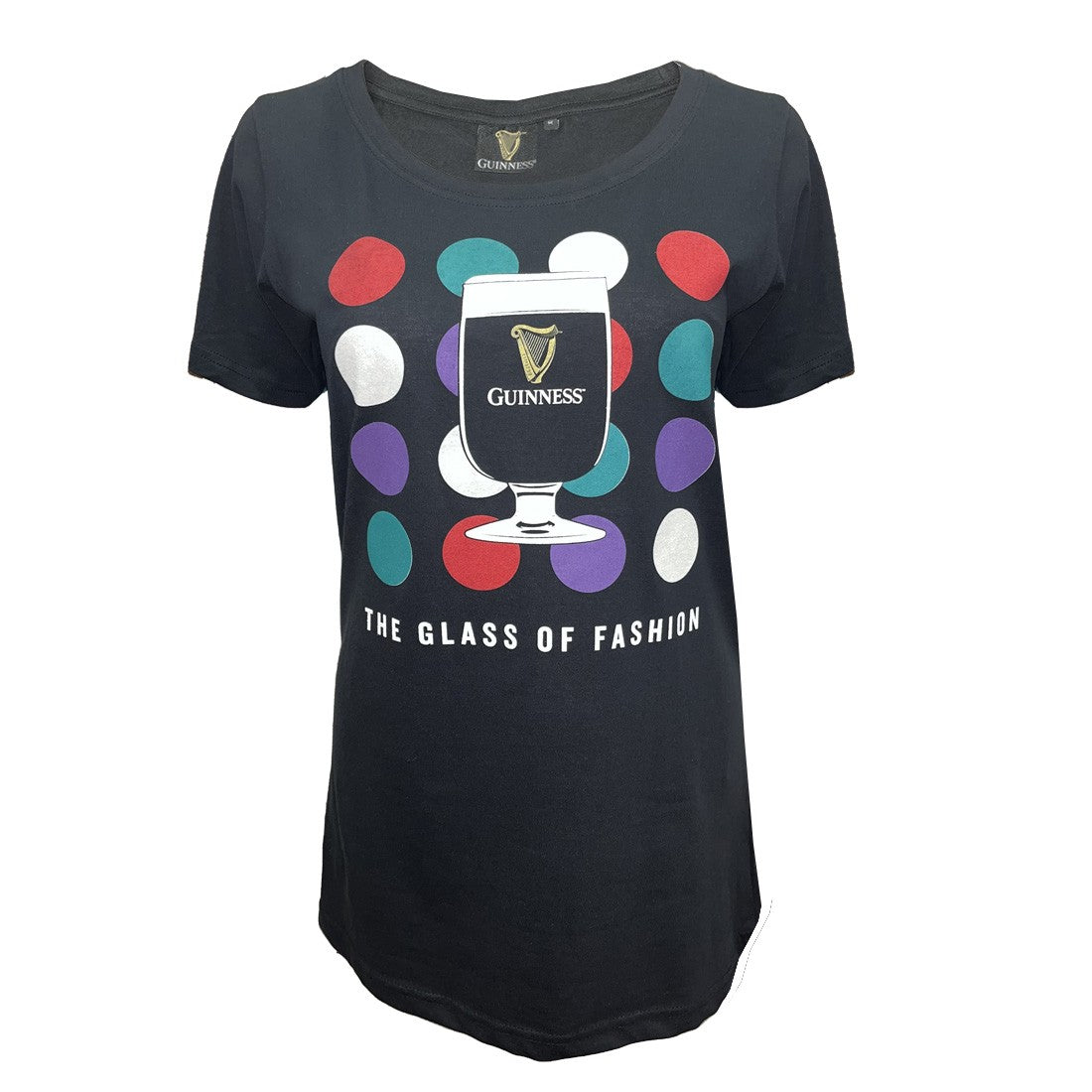 Guinness Ladies Black “Glass of Fashion” T-Shirt