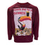 Guinness ‘Lovely Day for a Guinness’ Sweatshirt in Burgundy