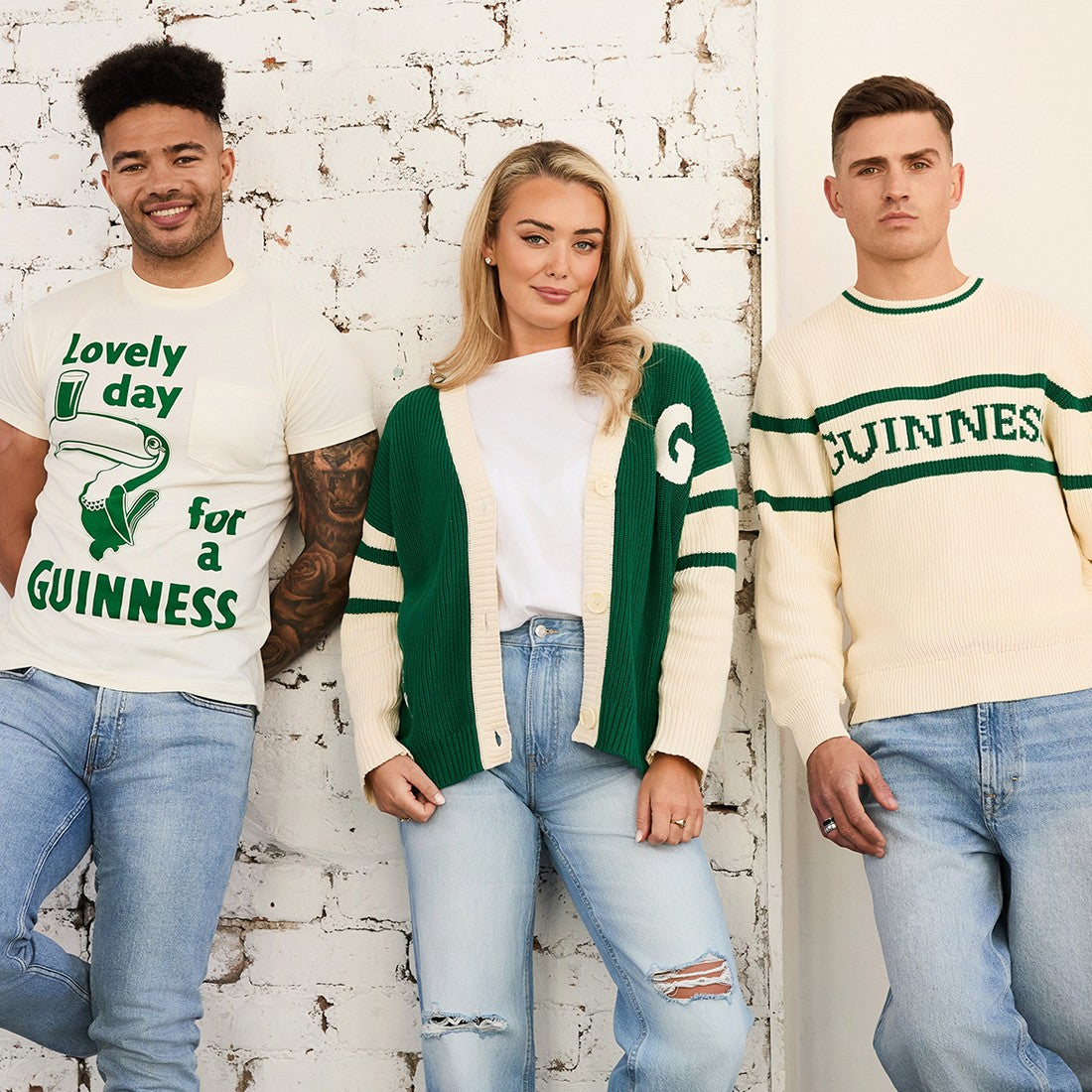 Guinness Lovely Day Pocket T-shirt in Cream