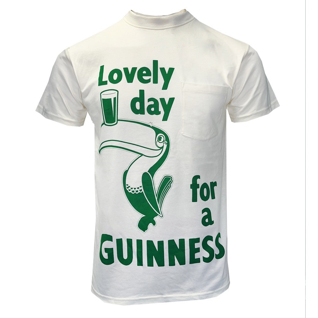 Guinness Lovely Day Pocket T-shirt in Cream