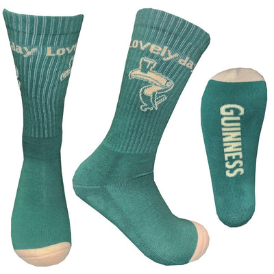 Guinness Lovely Day Sports Socks in Spring Green
