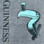 Guinness Lovely Day Toucan Tote Bag in Denim Blue