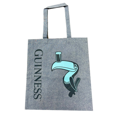 Guinness Lovely Day Toucan Tote Bag in Denim Blue