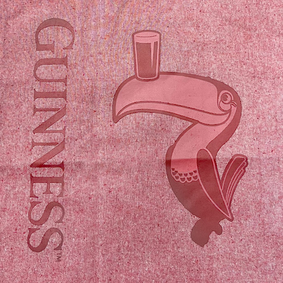Guinness Lovely Day Toucan Tote Bag in Red