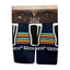 Guinness "Make Mine a Guinness" Socks in Navy & Turquoise