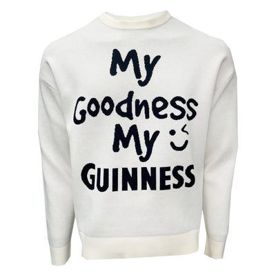 Guinness ‘My Goodness’ Knit Jumper in Cream