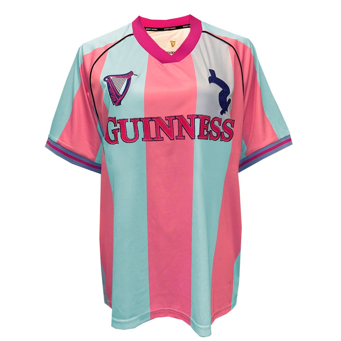 Guinness “Pink & Blue Stripe” Performance Top