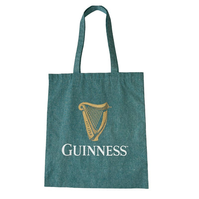 Guinness Piqué Cotton Tote Bag in Green