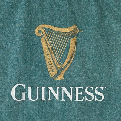 Guinness Piqué Cotton Tote Bag in Green