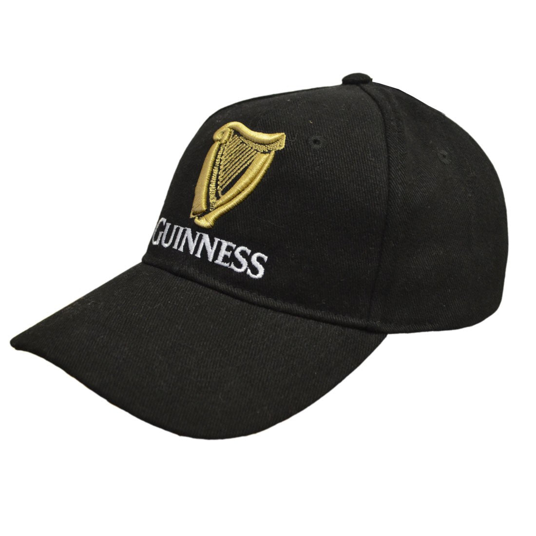 Guinness Signature Embroidered Baseball Cap in Black