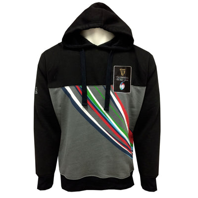 Guinness “Six Nations Woven Patch” Hoodie in Black & Pewter