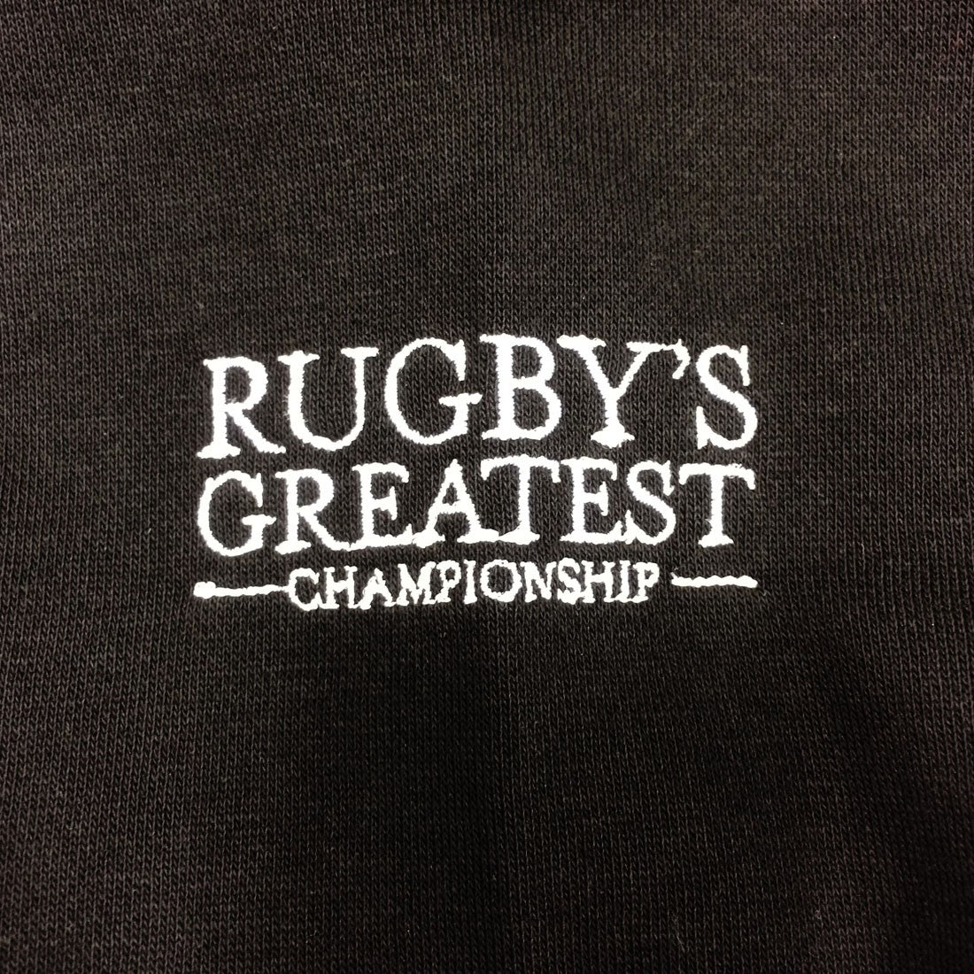 Guinness “Six Nations Woven Patch” Hoodie in Black & Pewter