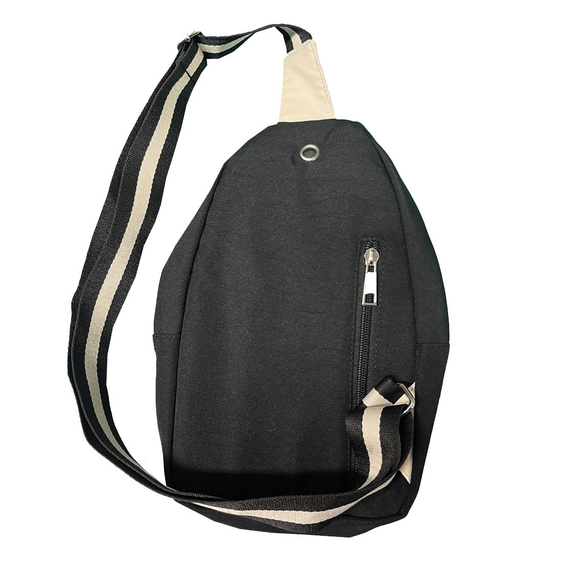 Guinness Smiling Pint Crossbody Bag in Black & Cream