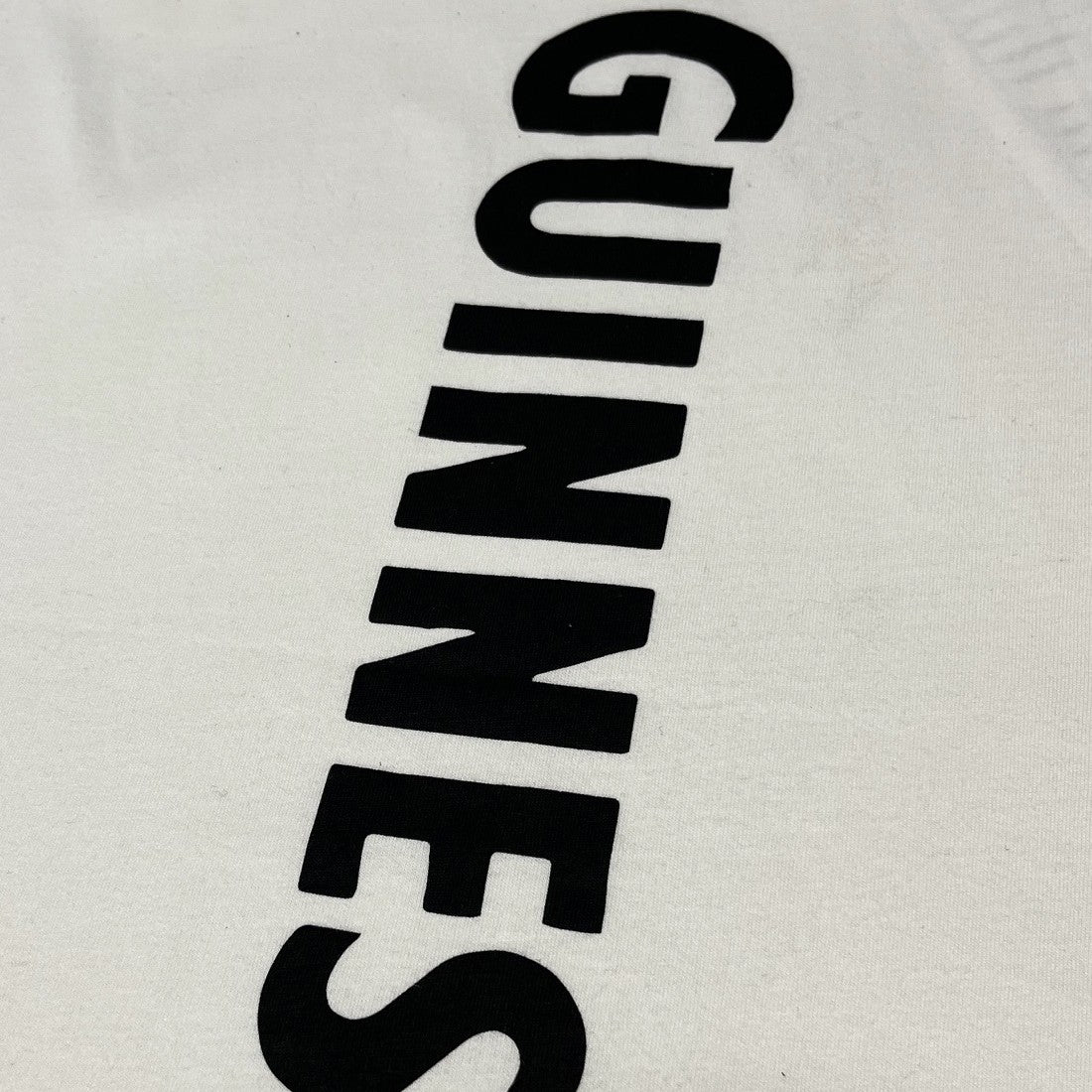 Guinness Smiling Pint T-shirt in Cream