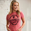 Guinness ‘Stamp’ Grindle Ladies T-Shirt in Red