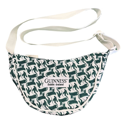Guinness Toucan Crossbody Bag in Spring Green & Cream