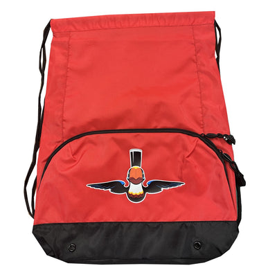 Guinness Toucan Drawstring Bag in Red & Black