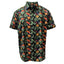 Guinness Toucan Hawaiian Print Short Sleeve Shirt in Black