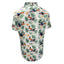 Guinness Toucan Hawaiian Print Short Sleeve Shirt in Cream & Multi