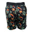 Guinness Toucan Hawaiian Print Swim Shorts in Black