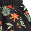 Guinness Toucan Hawaiian Print Swim Shorts in Black