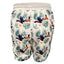 Guinness Toucan Hawaiian Print Swim Shorts in Cream